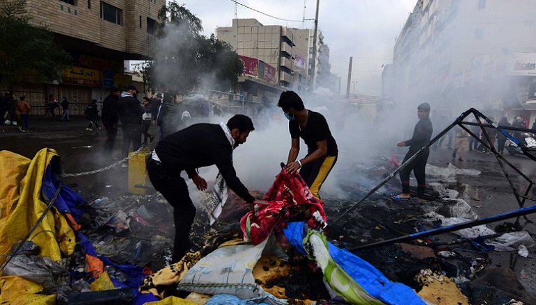Irak’ta meydanlara sert müdahale!